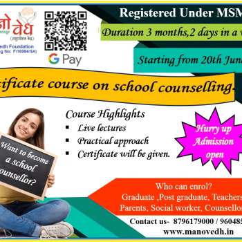 School Counseling Course pune